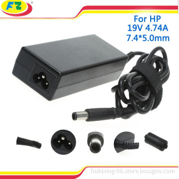 19v4.74a 90w 5.5*2.5mm connector laptop ac power charger adapter for HP ASUS notebook